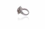 Anello con diamanti e pietre gialle - Asta Preziosi Anello con diamanti e pietre gialle - Asta Preziosi