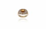 Anello con diamanti e quarzo - Asta Preziosi Anello con diamanti e quarzo - Asta Preziosi