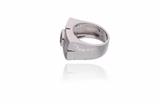 Anello con granato e diamanti - Asta Preziosi Anello con granato e diamanti - Asta Preziosi
