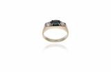 Anello con zaffiro diamanti - Asta Preziosi Anello con zaffiro diamanti - Asta Preziosi