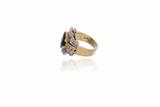 Anello con zaffiro e diamanti - Asta Preziosi Anello con zaffiro e diamanti - Asta Preziosi
