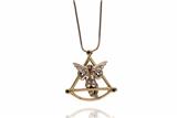 Collana e ciondolo con diamanti - Asta Preziosi