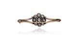 Spilla con diamanti - Asta Preziosi Spilla con diamanti - Asta Preziosi