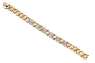 Bracciale con diamanti - Asta Preziosi Bracciale con diamanti - Asta Preziosi