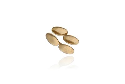 Paio di gemelli in oro - Asta Preziosi