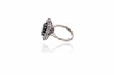 Anello con diamanti e zaffiro - Asta Preziosi Anello con diamanti e zaffiro - Asta Preziosi