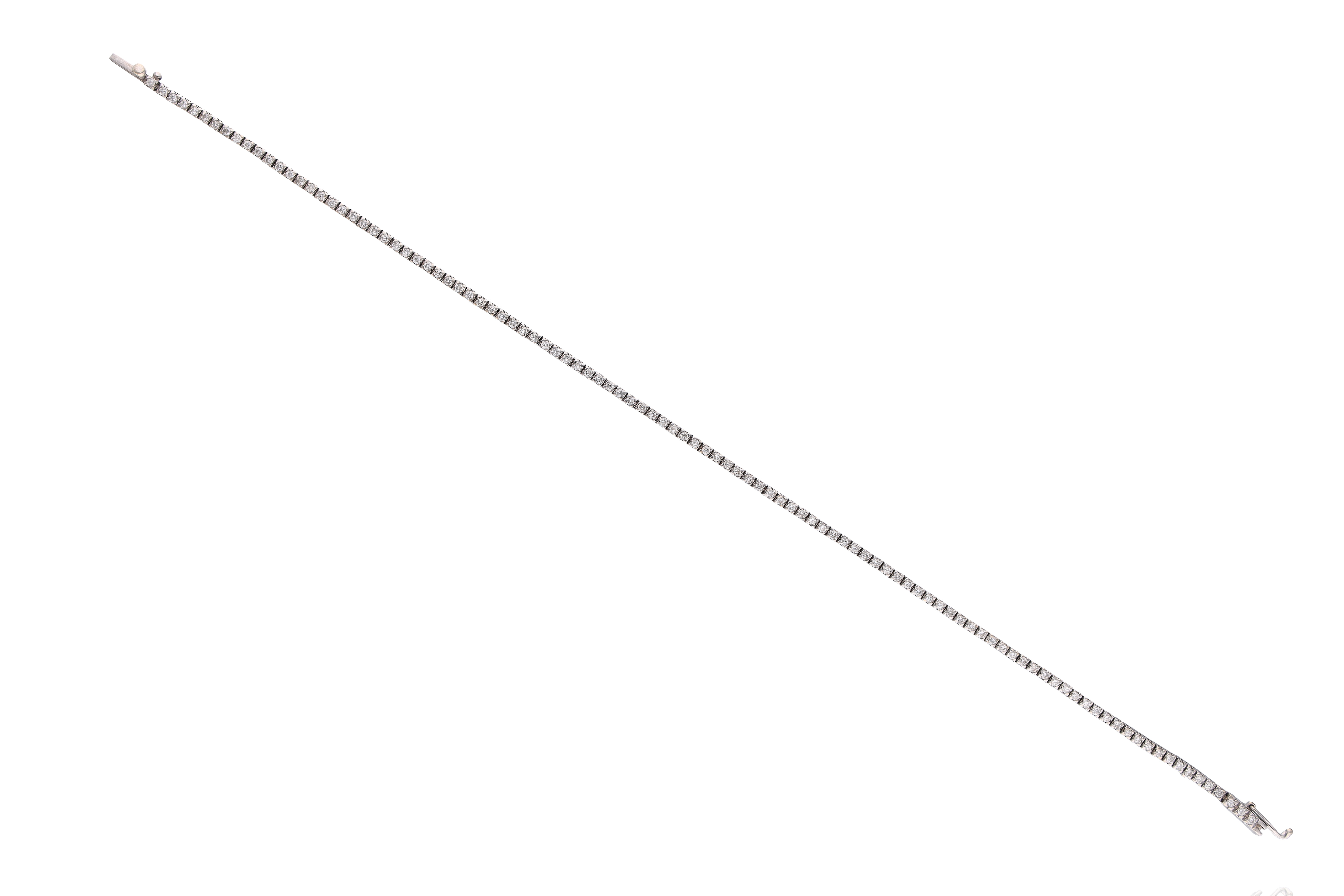 Bracciale con diamanti - Asta Preziosi