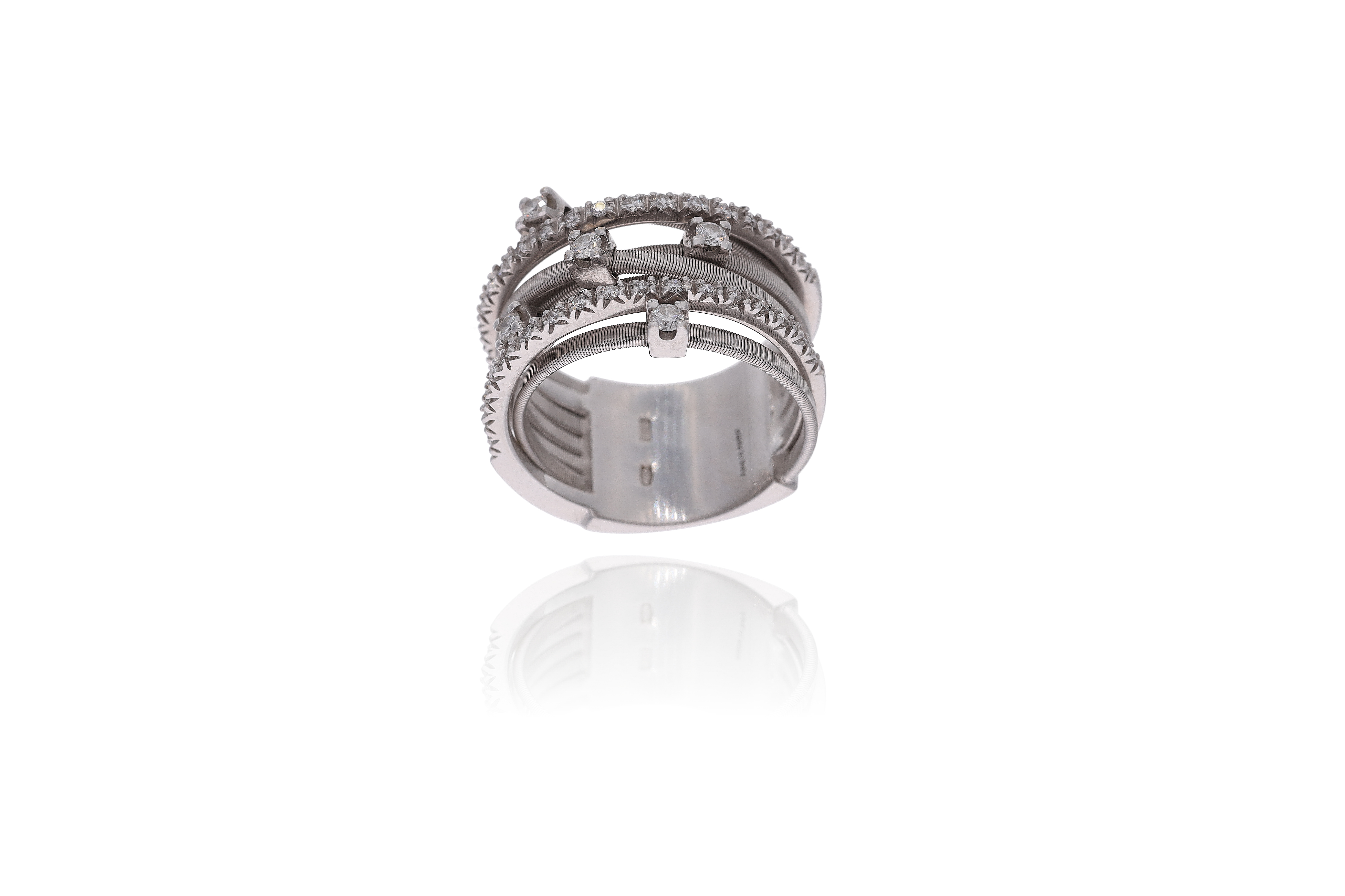 Marco Bicego, anello con diamanti - Asta Preziosi