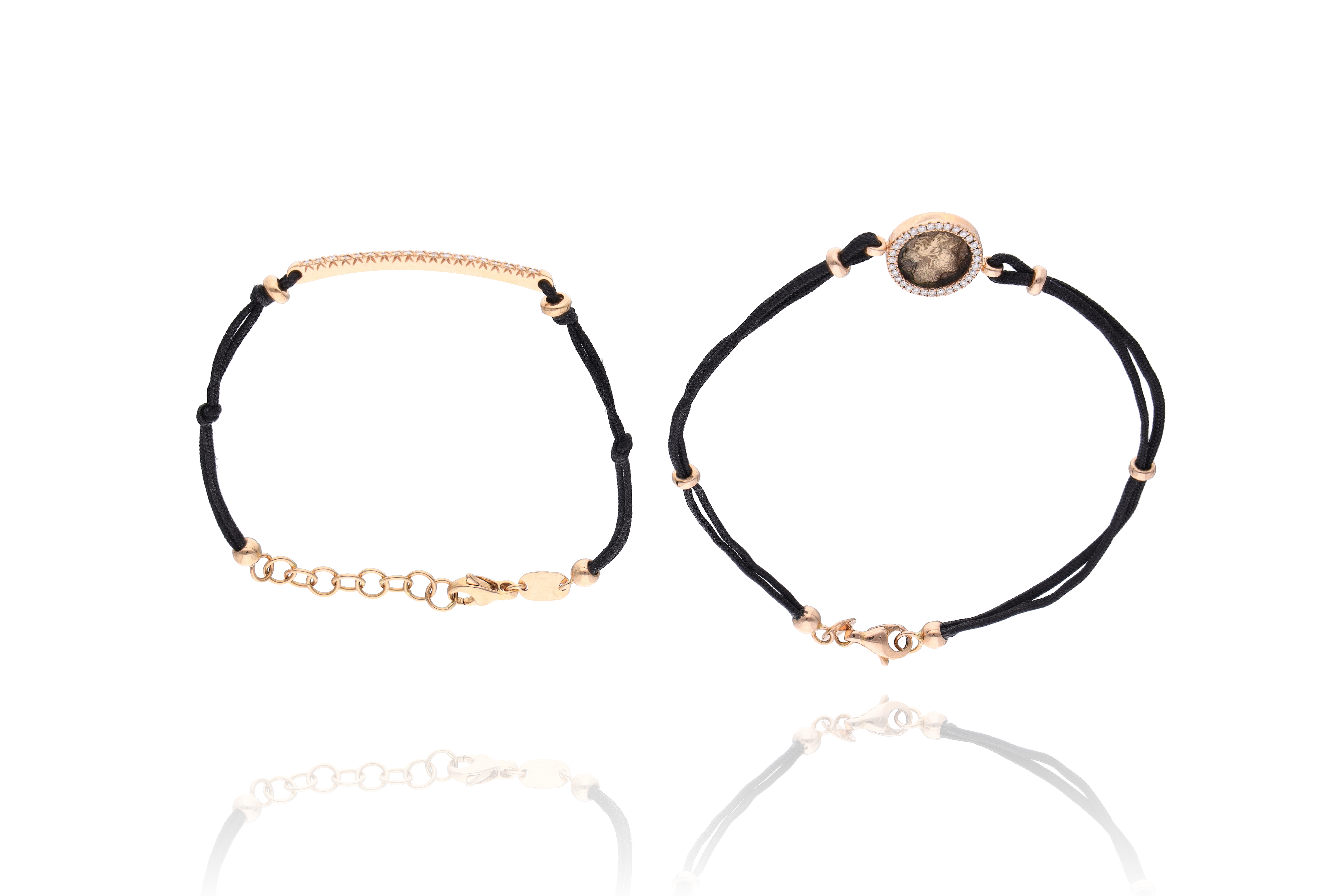 Zoccai due bracciali con diamanti - Asta Preziosi