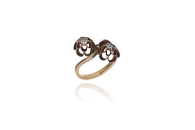 Anello con diamanti - Asta Preziosi