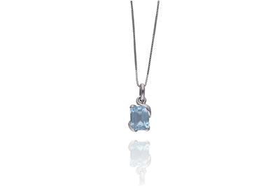 Collana con topazio - Asta Preziosi