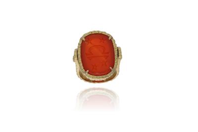 Sforza, anello con pietra - Asta Preziosi
