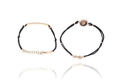 Zoccai due bracciali con diamanti - Asta Preziosi Zoccai due bracciali con diamanti - Asta Preziosi
