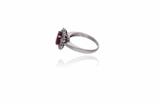 Anello con diamanti e pietra - Asta Preziosi Anello con diamanti e pietra - Asta Preziosi