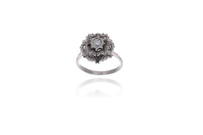Anello con diamante - Asta Preziosi