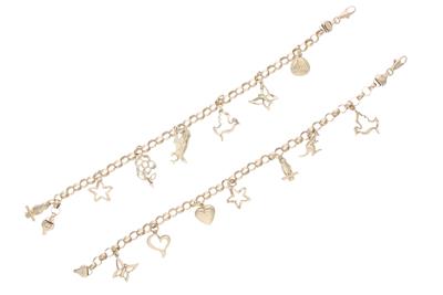 Coppia di bracciali in oro - Asta Preziosi