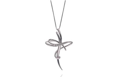 Collana e ciondolo con diamanti - Asta Preziosi Collana e ciondolo con diamanti - Asta Preziosi