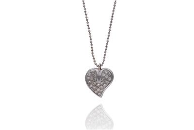Collana e ciondolo con diamanti - Asta Preziosi Collana e ciondolo con diamanti - Asta Preziosi
