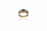 Anello con zaffiro e diamanti - Asta Preziosi Anello con zaffiro e diamanti - Asta Preziosi