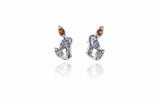 Parure orecchini e anello con diamanti e pietre - Asta Preziosi Parure orecchini e anello con diamanti e pietre - Asta Preziosi