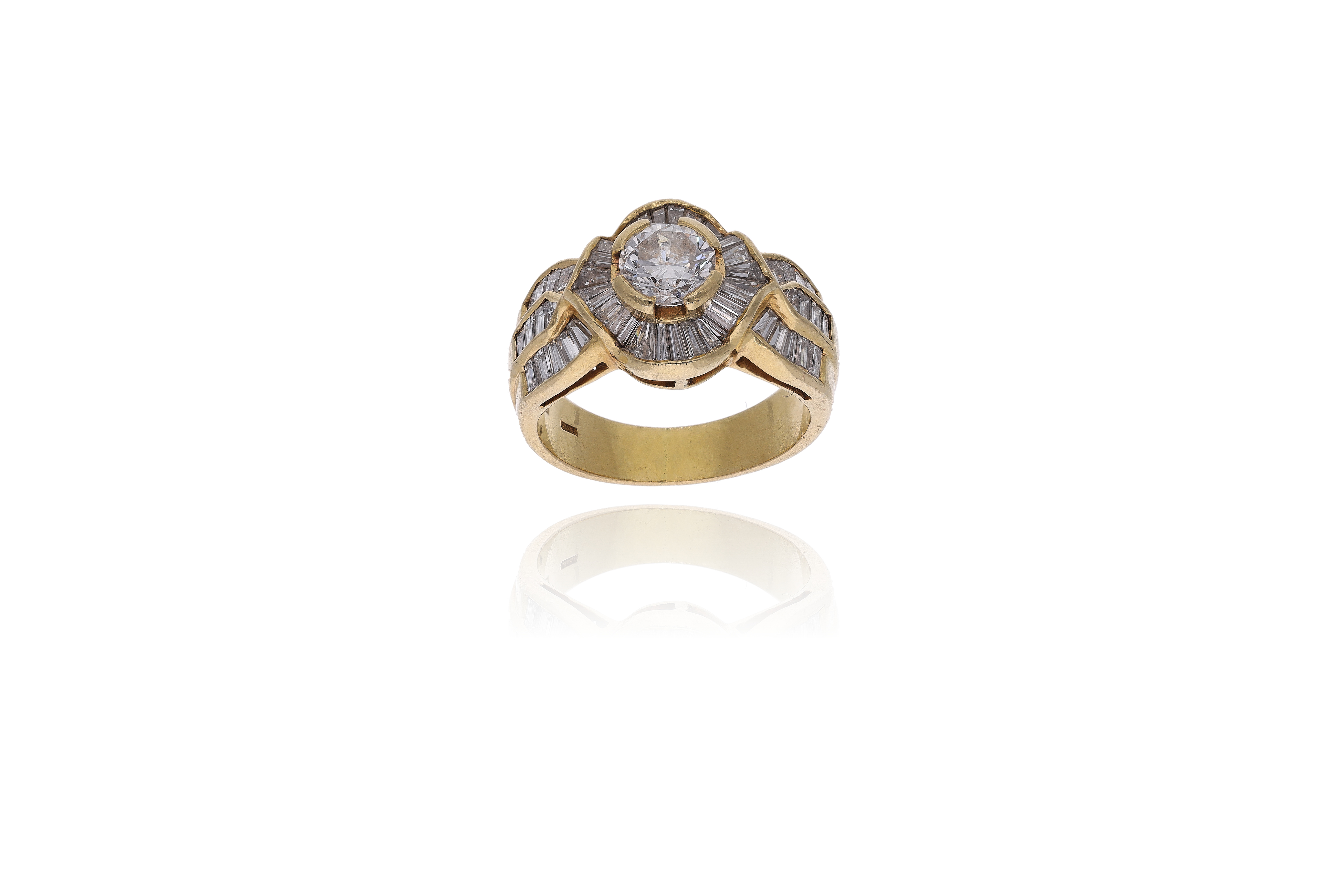 Anello con diamanti - Asta Preziosi