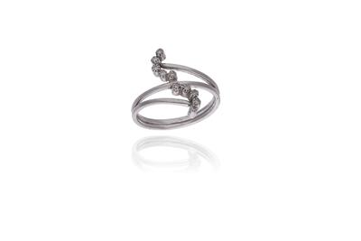 Anello con diamanti - Asta Preziosi