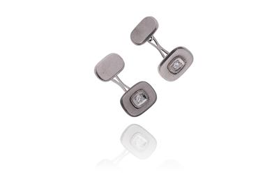 Gemelli con diamanti - Asta Preziosi