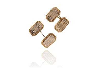 Paio di gemelli in oro - Asta Preziosi