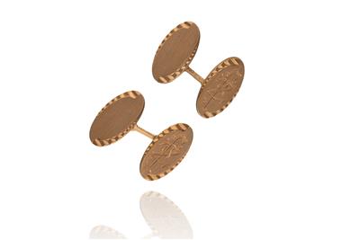 Paio di gemelli in oro - Asta Preziosi