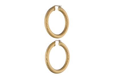 Paio di orecchini in oro - Asta Preziosi