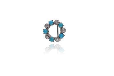 Spilla con diamanti e pietre - Asta Preziosi Spilla con diamanti e pietre - Asta Preziosi