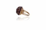 Anello con granati - Asta Preziosi Anello con granati - Asta Preziosi