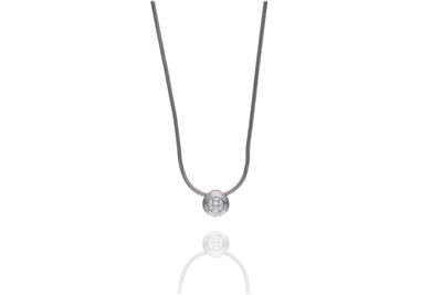 Collana con diamante - Asta Preziosi
