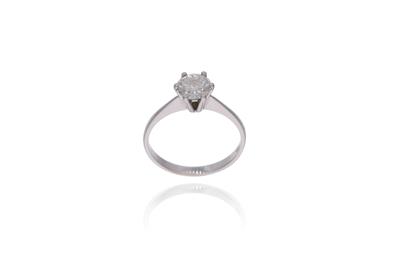 Anello con diamante - Asta Preziosi