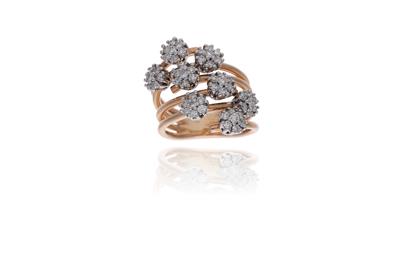 Anello con diamanti - Asta Preziosi