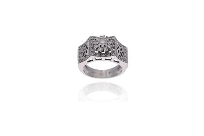Anello con diamanti - Asta Preziosi