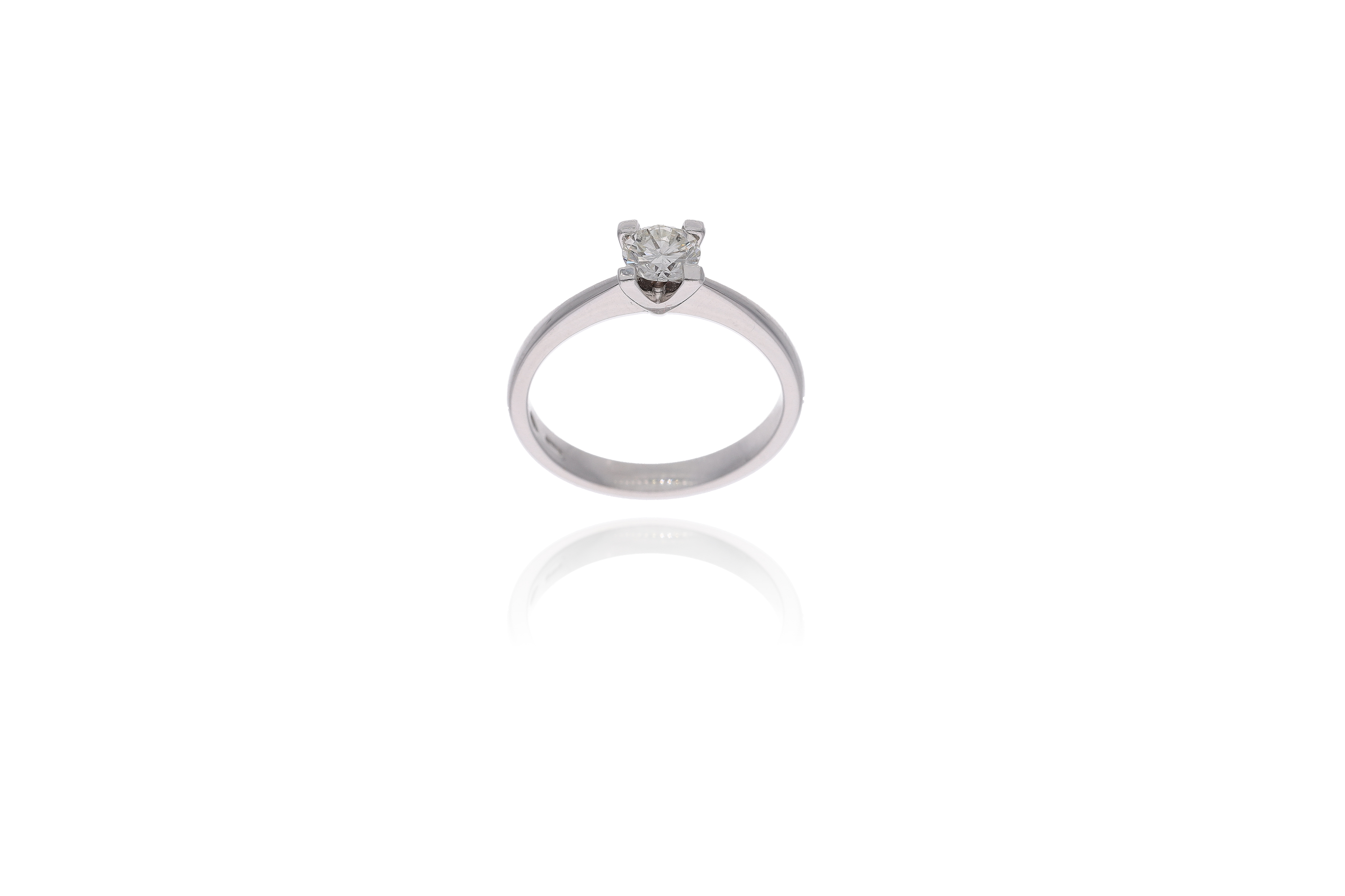 Anello con diamante - Asta Preziosi