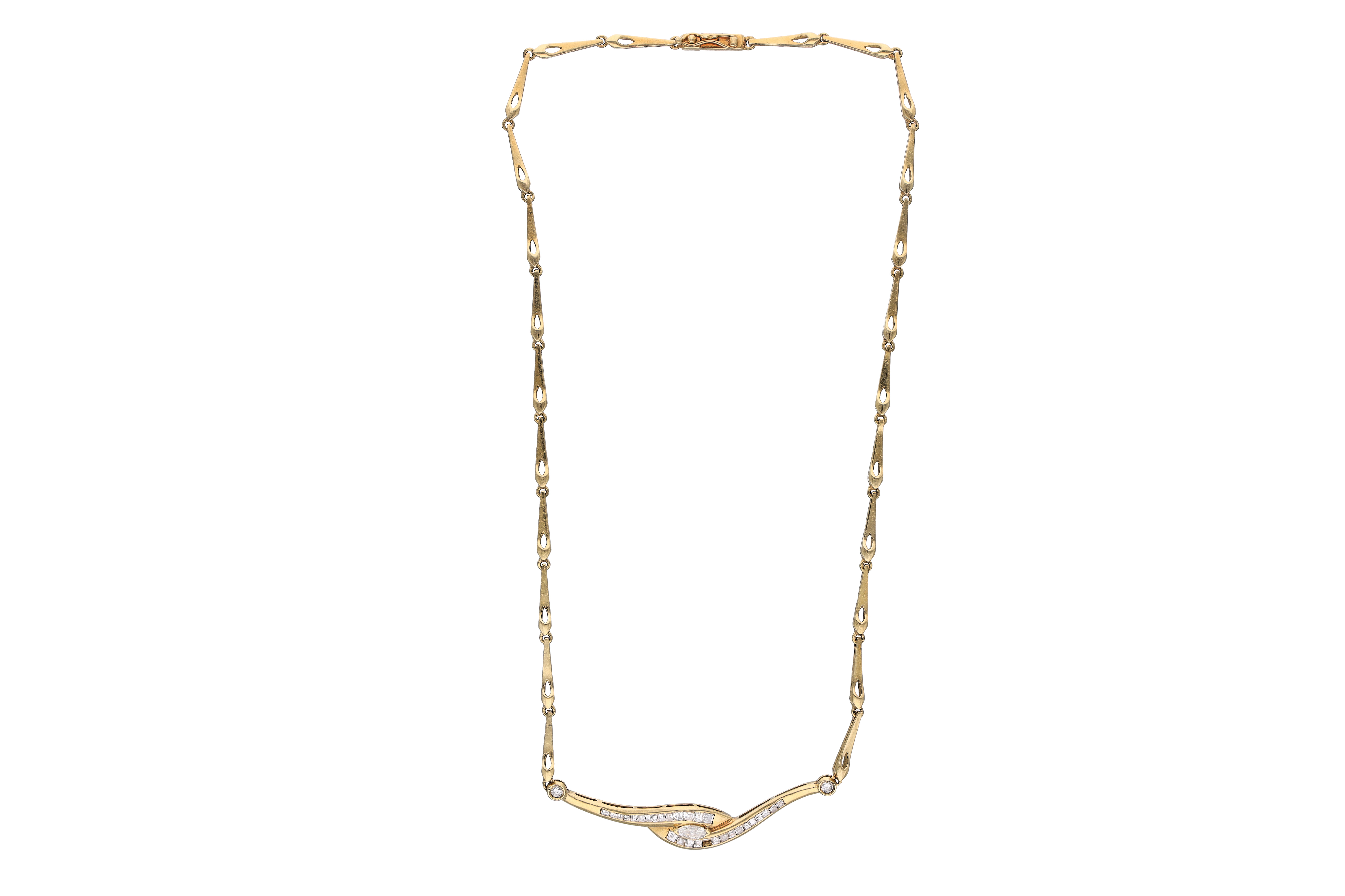 Collana con diamanti - Asta Preziosi