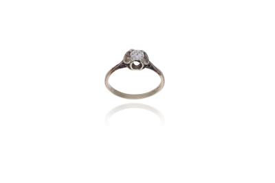 Anello con diamante - Asta Preziosi Anello con diamante - Asta Preziosi