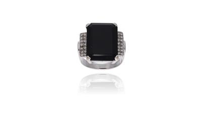 Anello con quarzo e diamanti - Asta Preziosi Anello con quarzo e diamanti - Asta Preziosi