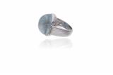 Anello con pietra naturale e diamanti - Asta Preziosi Anello con pietra naturale e diamanti - Asta Preziosi