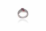 Anello con rubini e diamanti - Asta Preziosi Anello con rubini e diamanti - Asta Preziosi