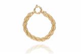 Bracciale con maglia intrecciata - Asta Preziosi Bracciale con maglia intrecciata - Asta Preziosi