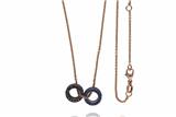 Collana e 2 pendenti diamanti neri, zaffiri e pietre - Asta Preziosi Collana e 2 pendenti diamanti neri, zaffiri e pietre - Asta Preziosi