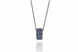 Collana e pendente con zaffiri e pietre - Asta Preziosi Collana e pendente con zaffiri e pietre - Asta Preziosi