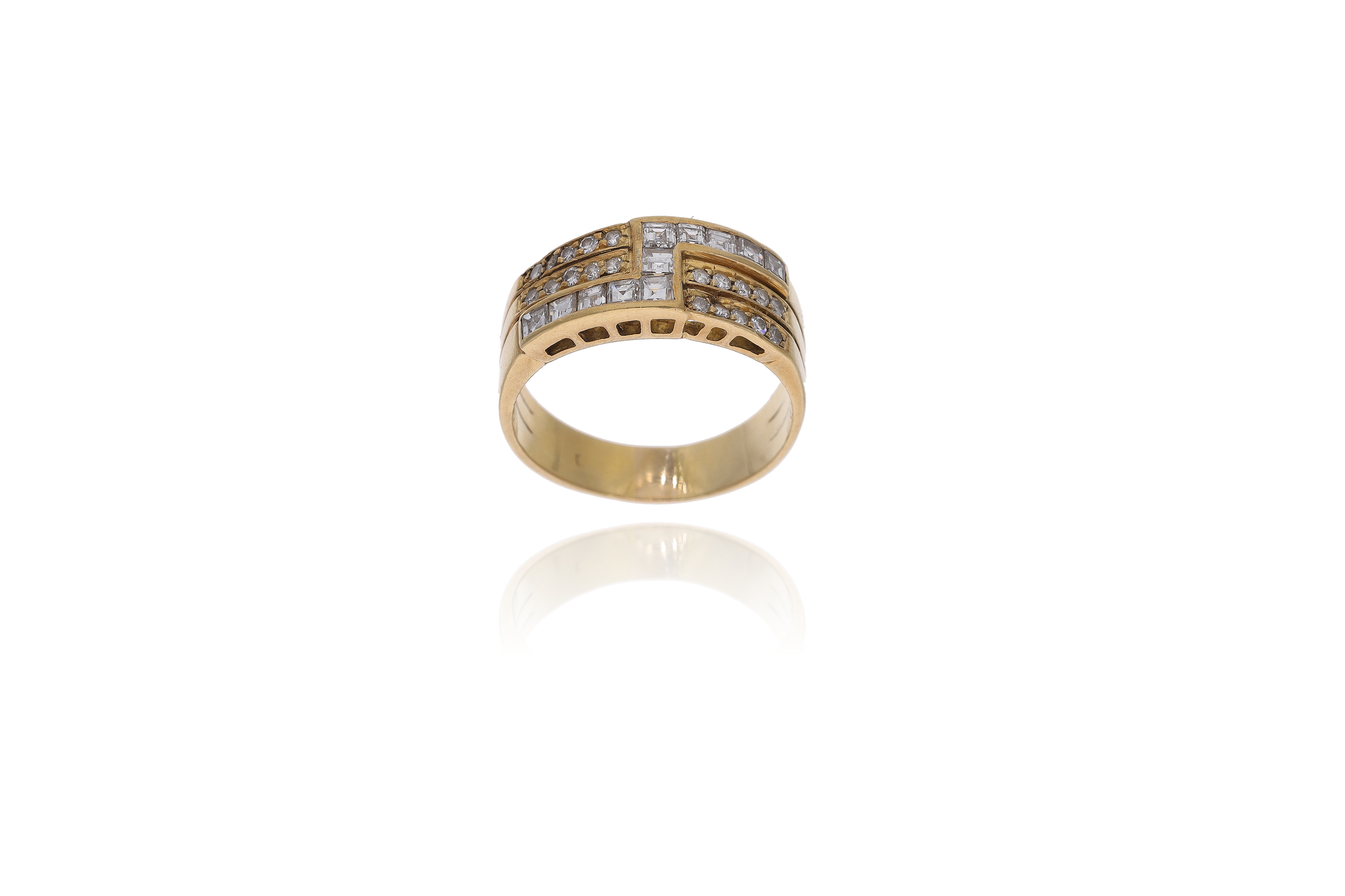 Anello con diamanti - Asta Preziosi