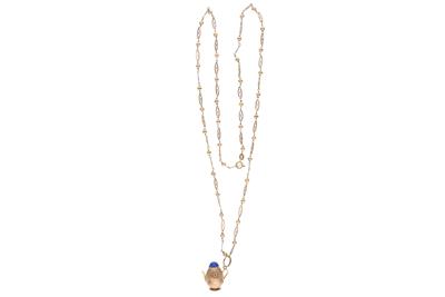 Collana e ciondolo con pietra - Asta Preziosi Collana e ciondolo con pietra - Asta Preziosi