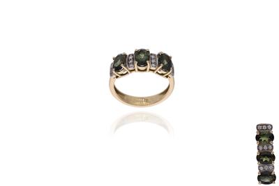Parure con tormaline e diamanti - Asta Preziosi Parure con tormaline e diamanti - Asta Preziosi