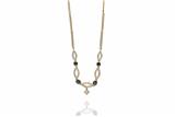 Collana con diamanti e zaffiri - Asta Preziosi Collana con diamanti e zaffiri - Asta Preziosi