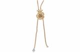 Collana con pietre, maglie intrecciate - Asta Preziosi Collana con pietre, maglie intrecciate - Asta Preziosi